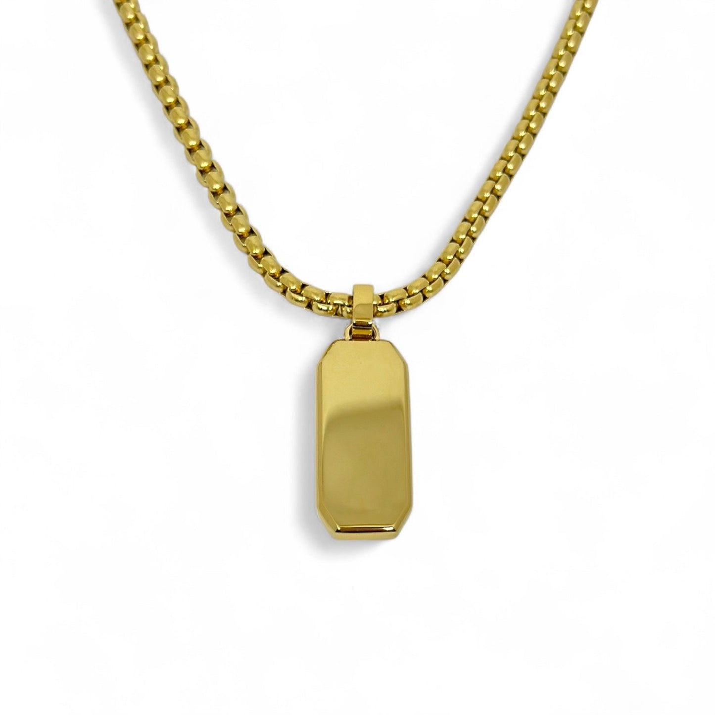 Large Box Necklace