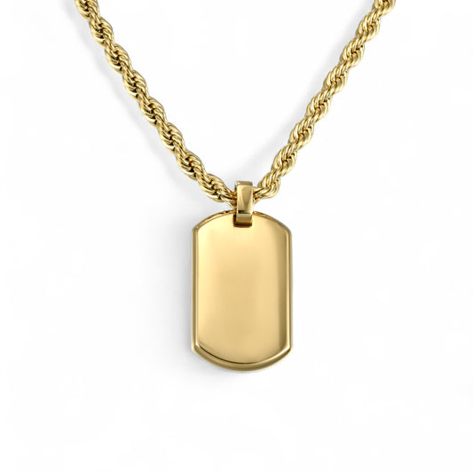 Square Rope Necklace